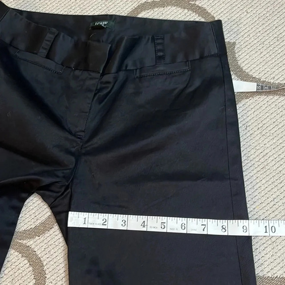 J. Crew City-Fit Madison Stretch Chino black Pants, size 0 short - Picture 10 of 17